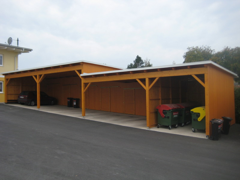 Carport aus Holz von Pock